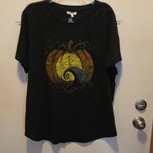 Nightmarr Before Christmas Maurices Black Graphic Tee